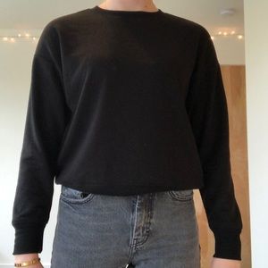 Crew neck sweatshirt